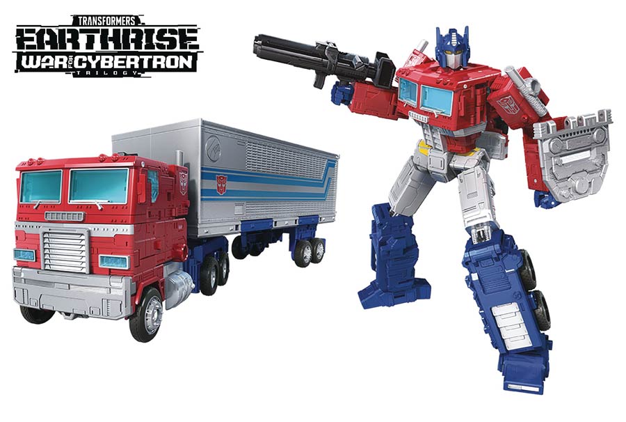 Transformers Generations War For Cybertron Earthrise Optimus Prime Leader Action Figure Case