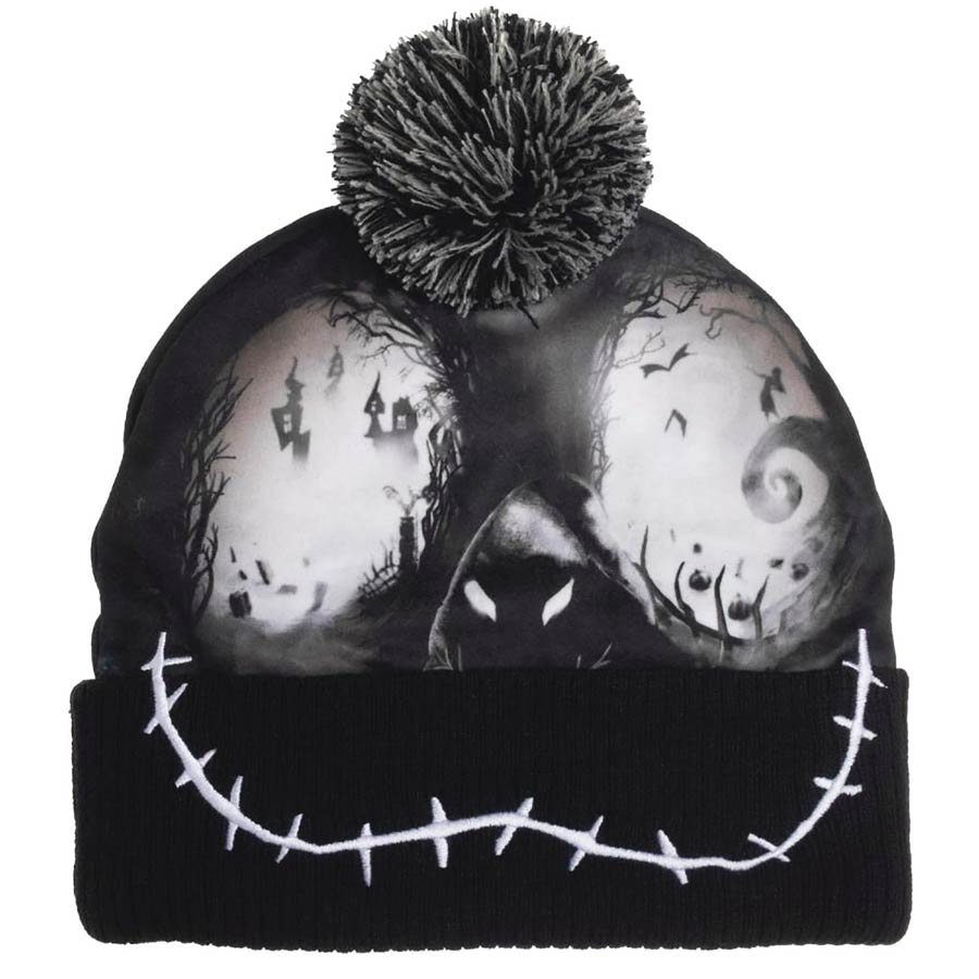 Nightmare Before Christmas Sublimated Beanie