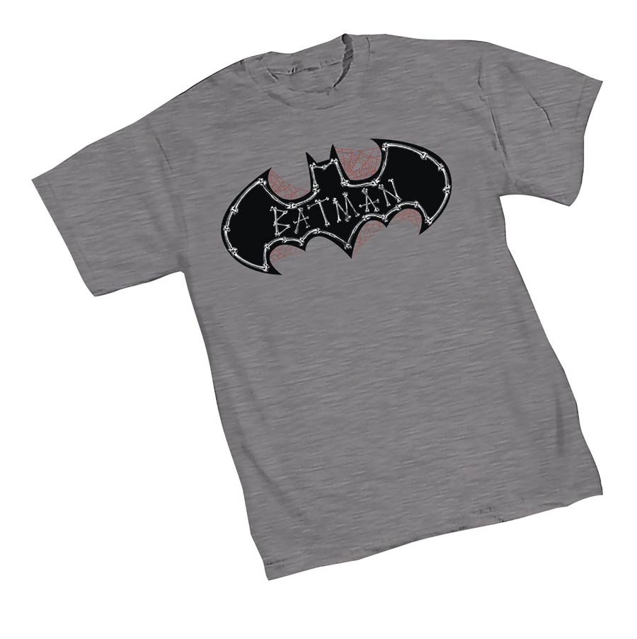 Batman Bones Symbol T-Shirt Large