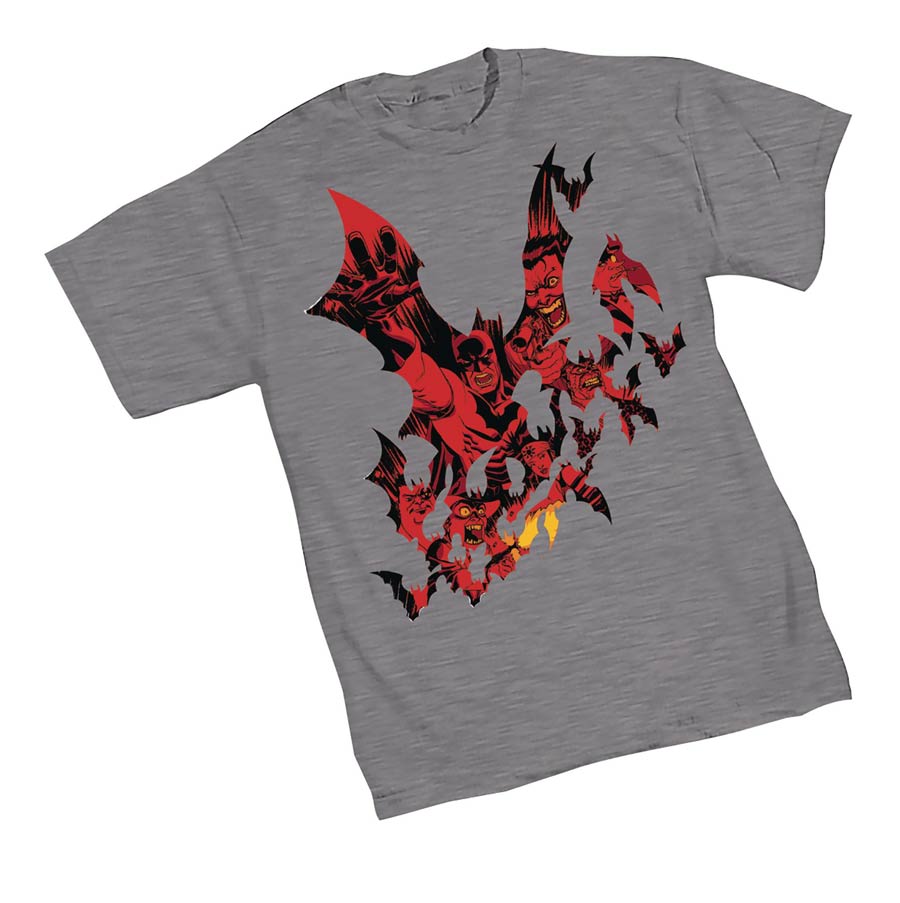 Batman Broken City T-Shirt Large