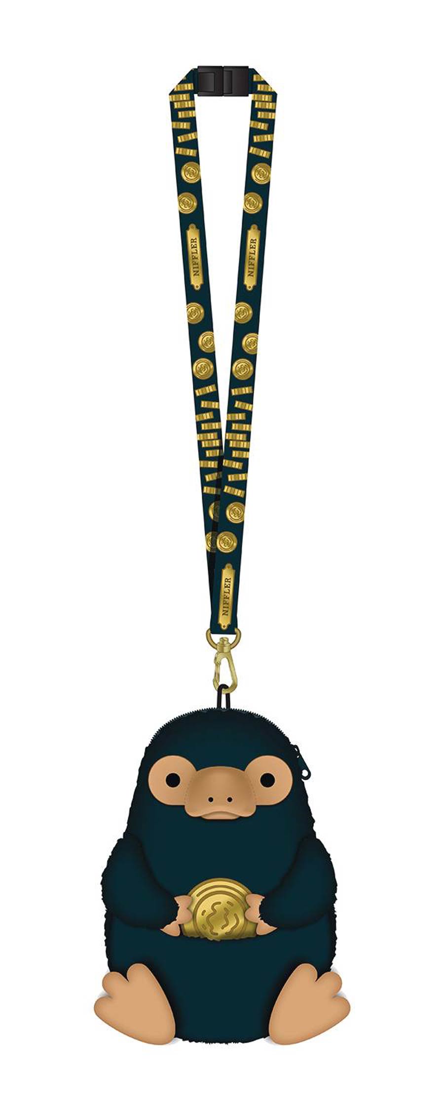 Fantastic Beasts Niffler Deluxe Plush Pouch Lanyard