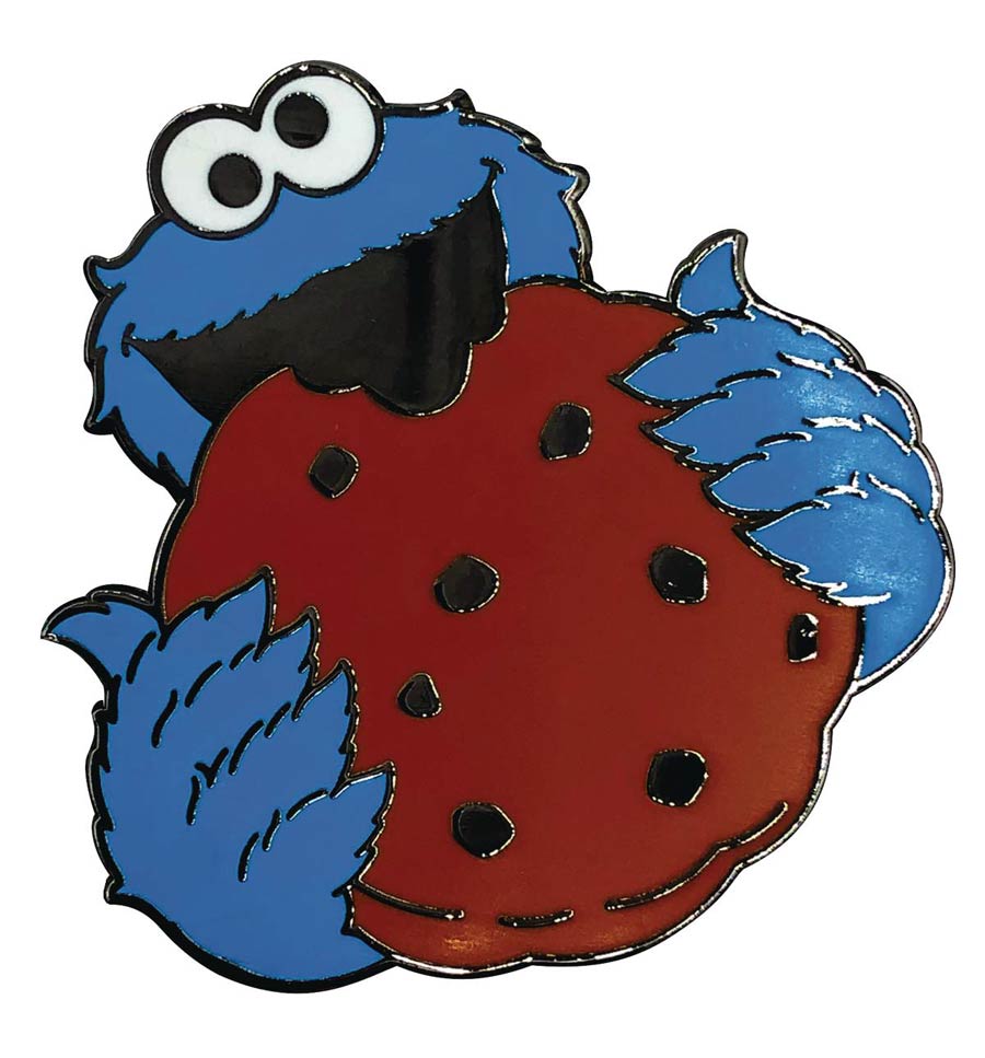 Sesame Street Enamel Pin - Cookie Monsters Big Cookie