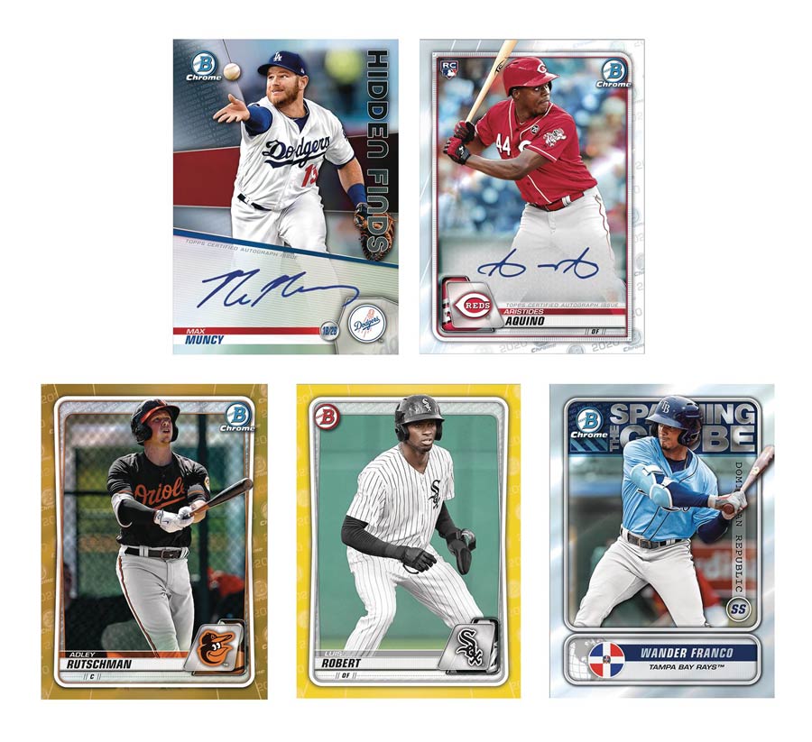 Bowman 2020 Baseball Jumbo Trading Cards Box