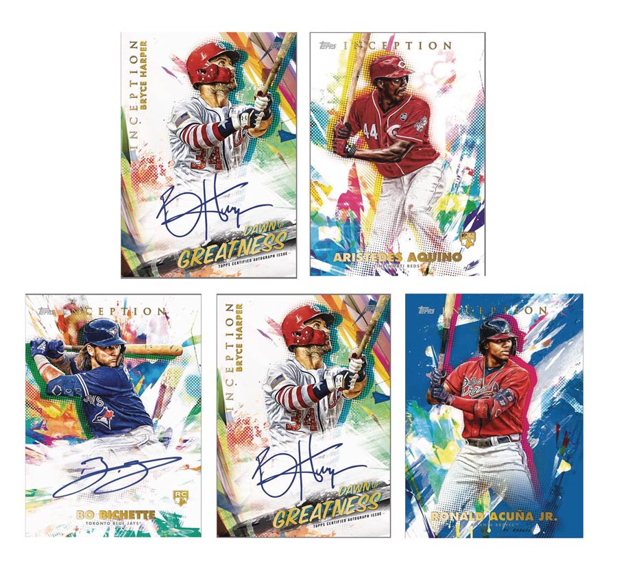 Topps 2020 Inception Baseball Trading Cards Box