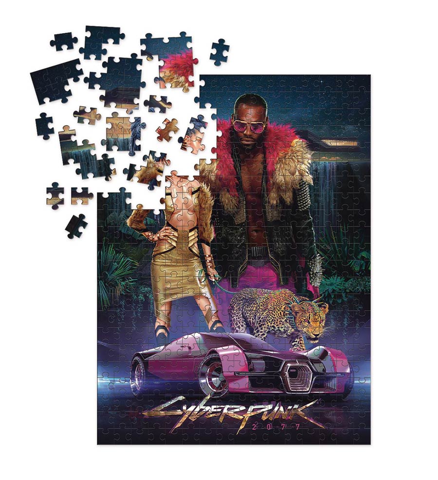 Cyberpunk 2077 Puzzle - Neokitsch