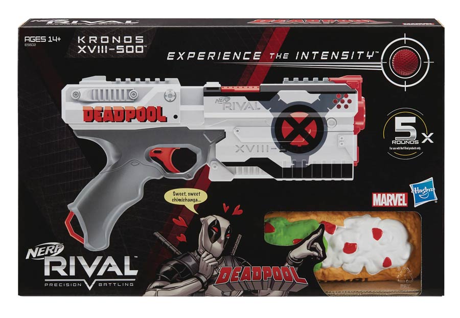Nerf Rival Deadpool Kronos XVIII-500 Blaster Case