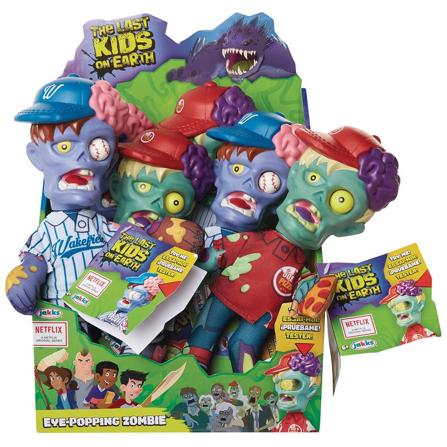 Last Kids On Earth Zombie Plush Assortment Case 202001