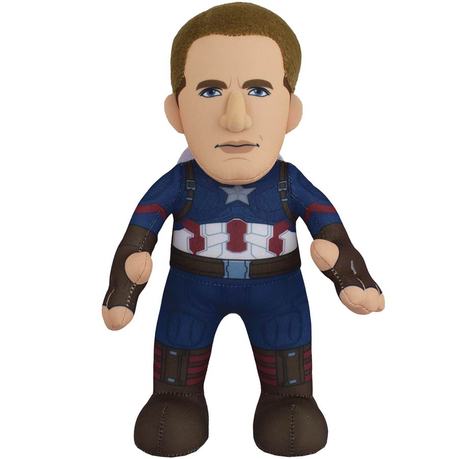 Marvel Heroes 10-Inch Plush Figure - Captain America