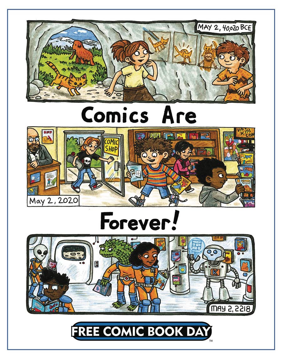 FCBD 2020 Commemorative Artist Jeffrey Brown Poster