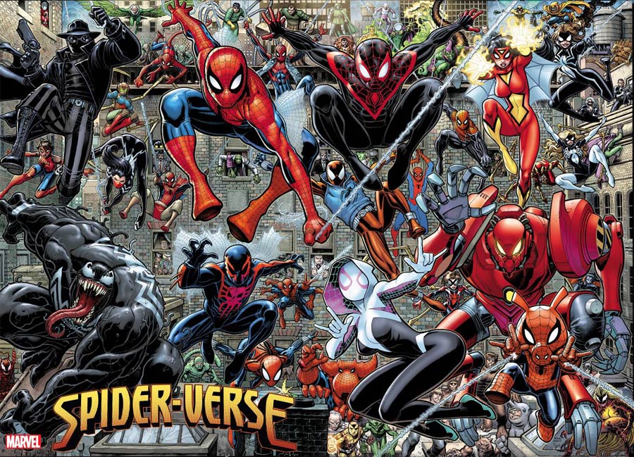 Spider-Verse By Arthur Adams Poster