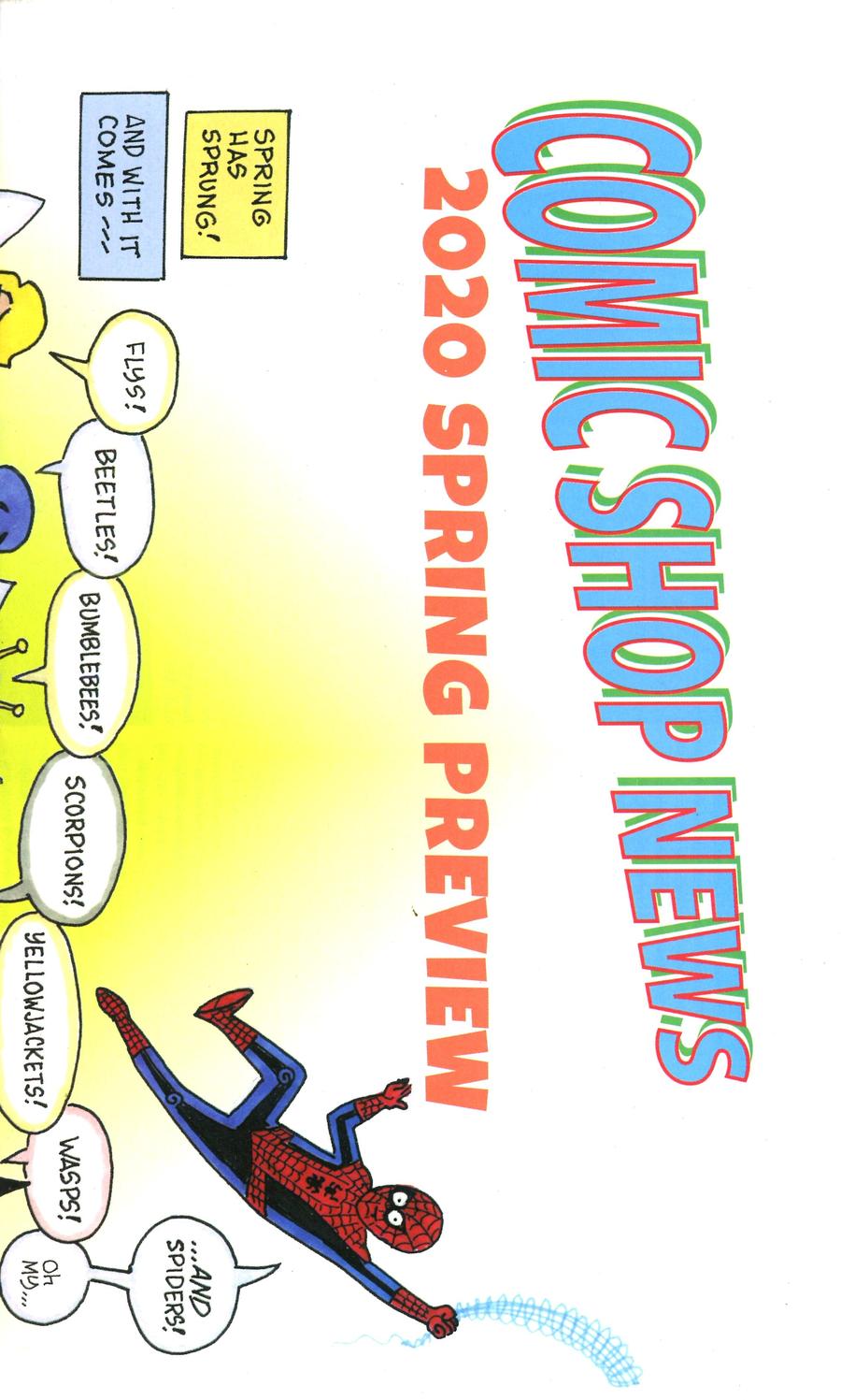 Comic Shop News 2020 Spring Preview - FREE - Limit 1 Per Customer
