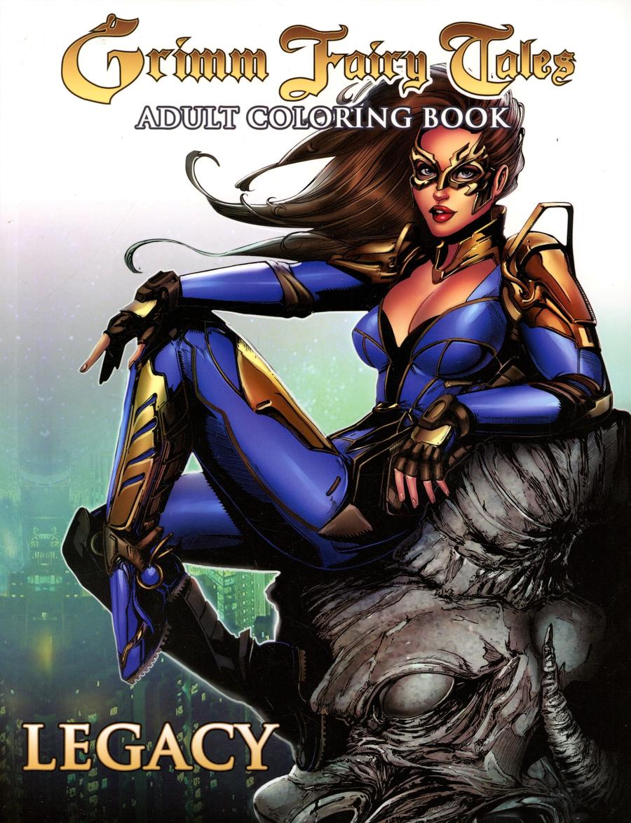 Download Grimm Fairy Tales Adult Coloring Book Legacy Midtown Comics