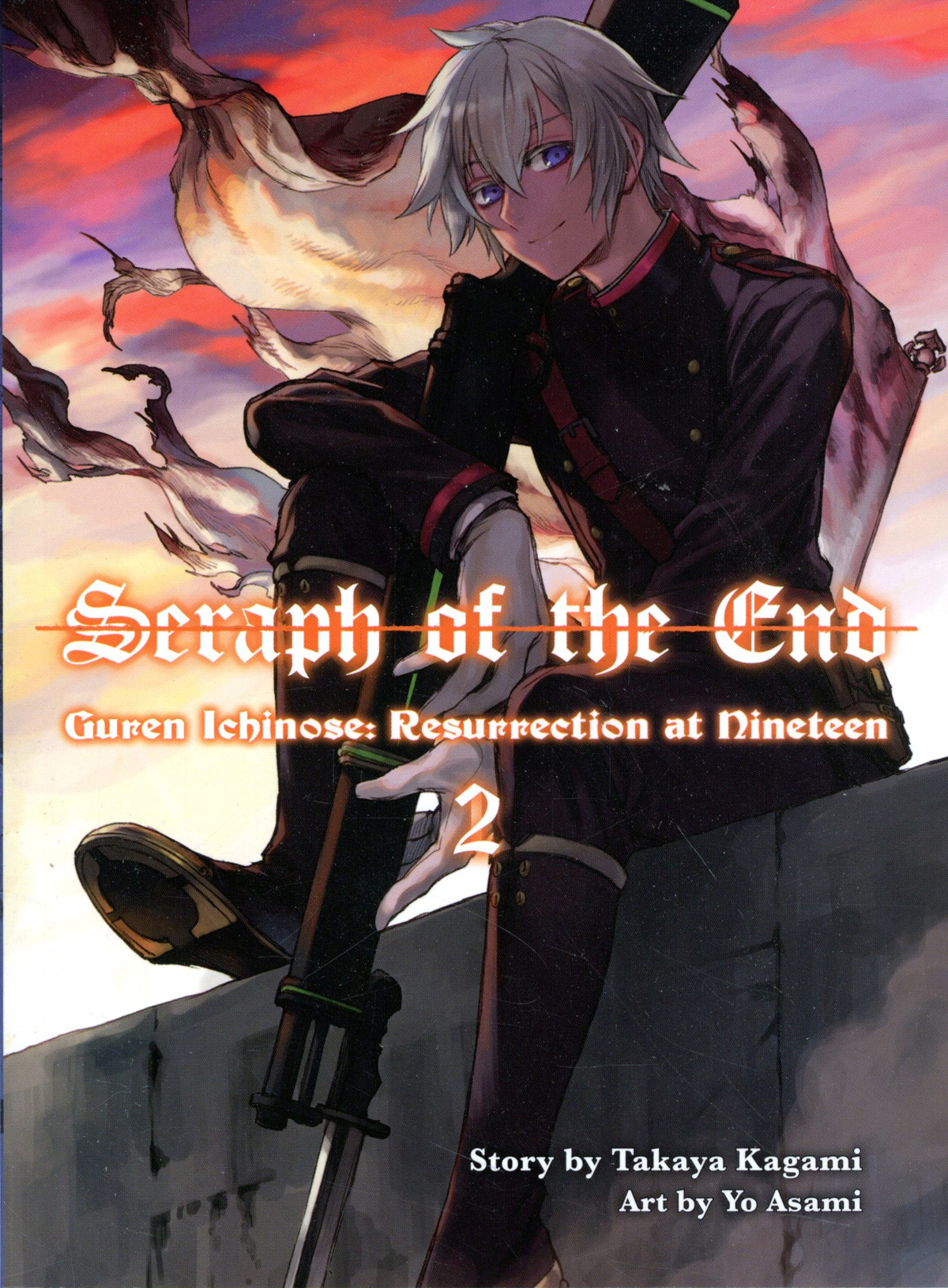 Seraph Of The End Guren Ichinose Resurrection At Nineteen Light Novel Vol 2