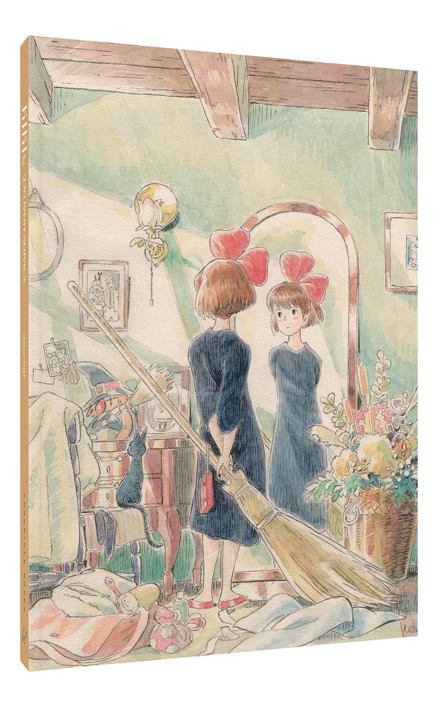 Kikis Delivery Service Journal - Kiki In Mirror