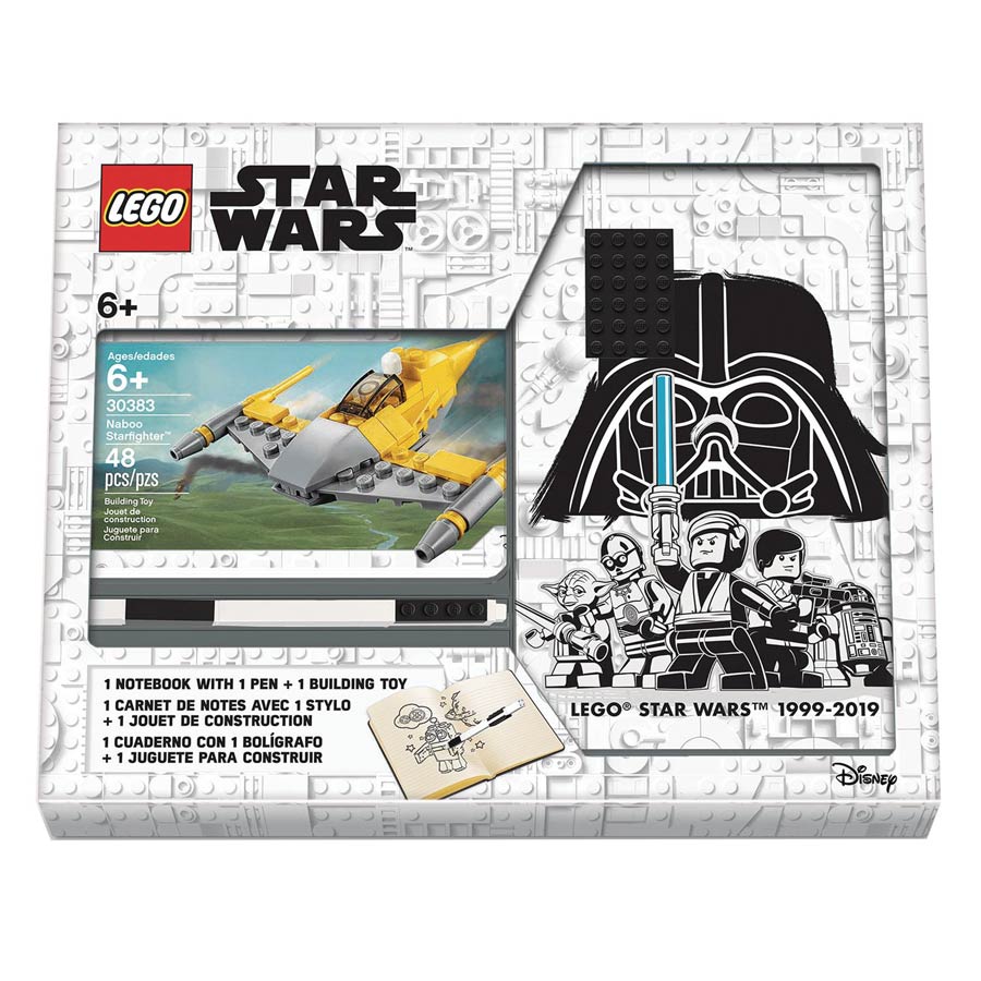 Lego Star Wars Notebook And Pen Recruit Bag - Naboo Fighter