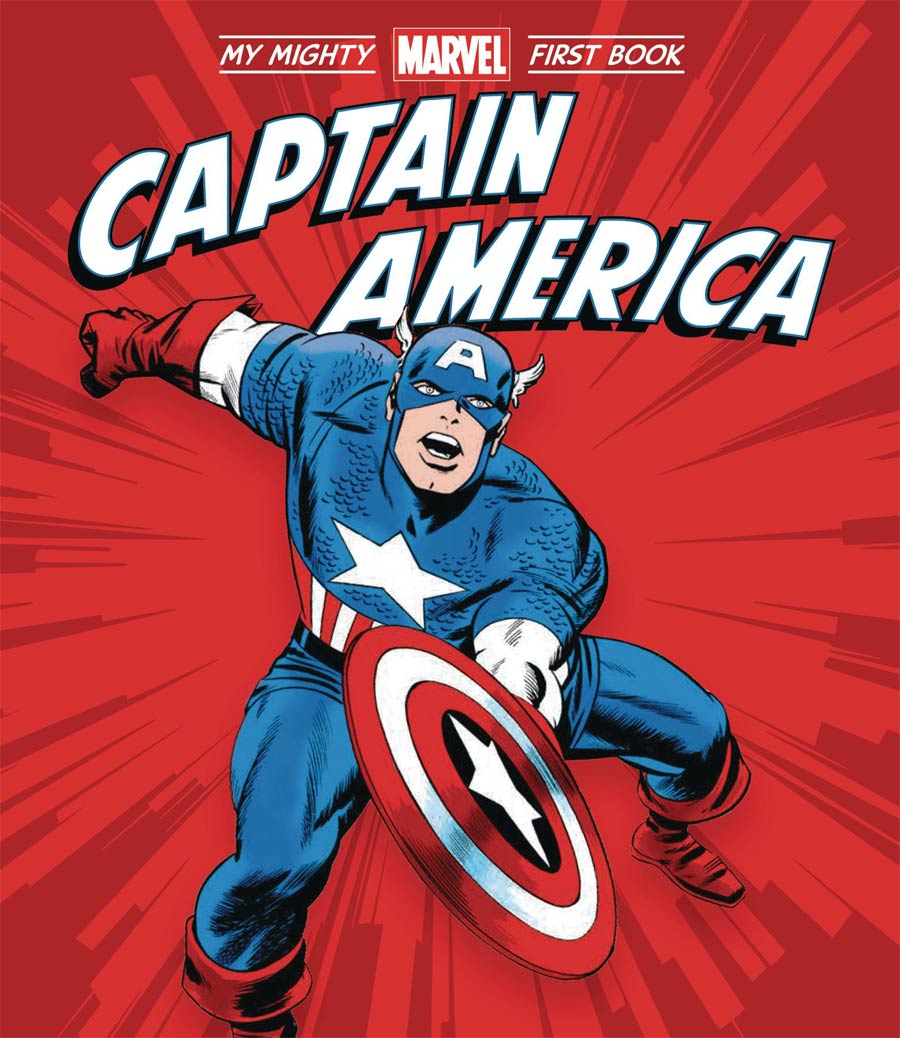 My Mighty Marvel First Book Captain America Board Book HC