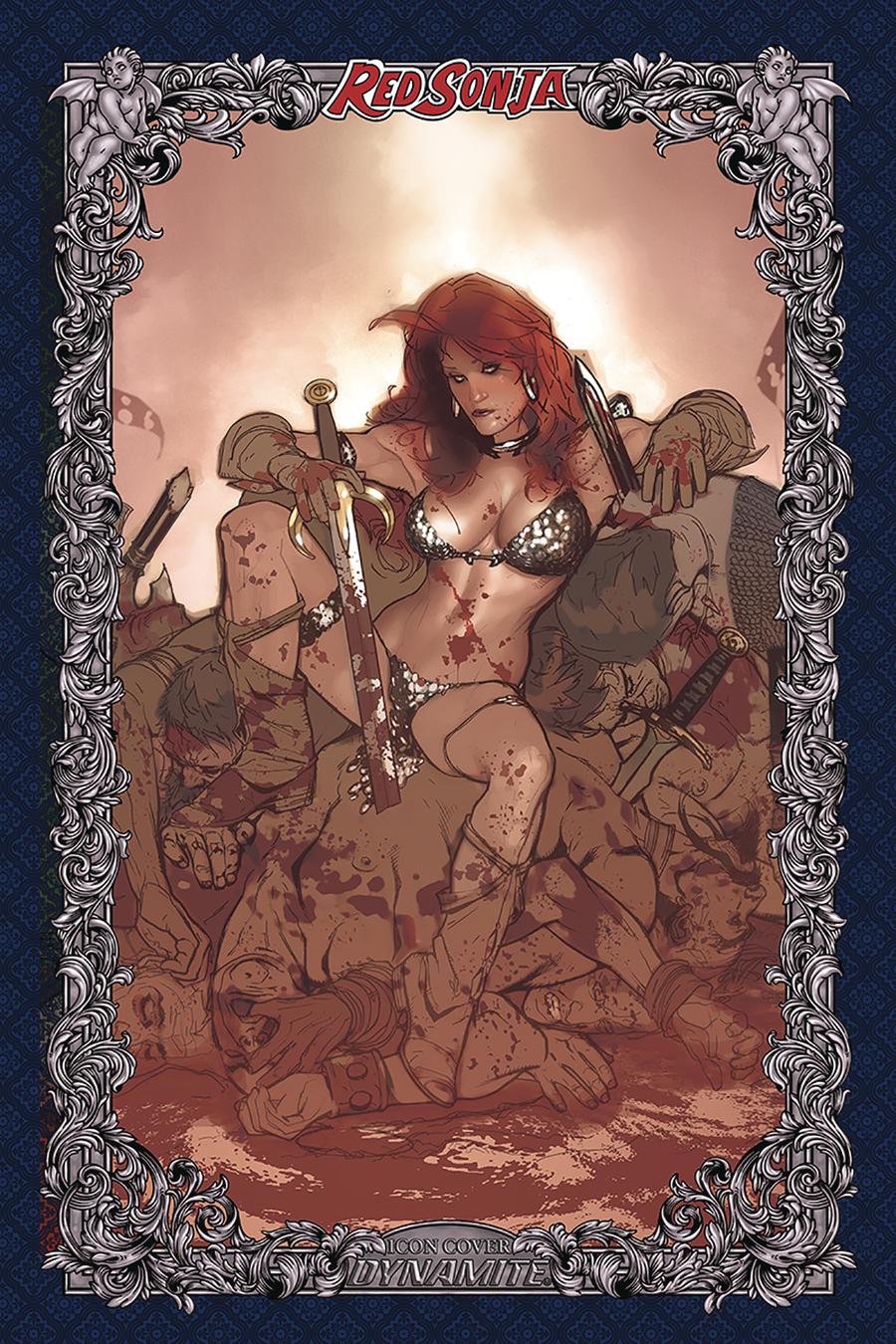 Red Sonja Age Of Chaos #3 Cover U Incentive Adam Hughes Icon Edition Variant Cover