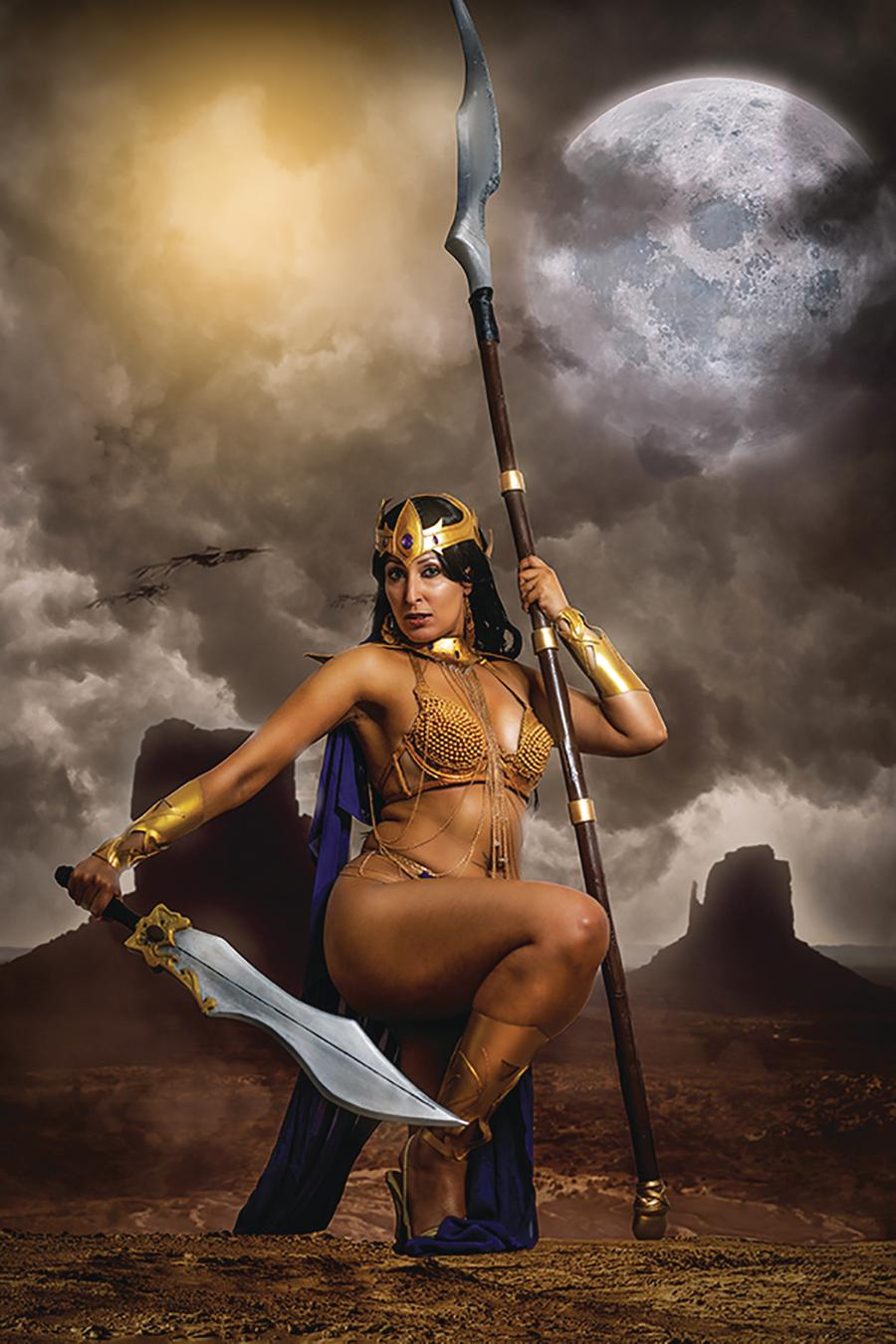 Dejah Thoris Vol 3 #4 Cover O Incentive Tasha Cosplay UK Photo Virgin Cover