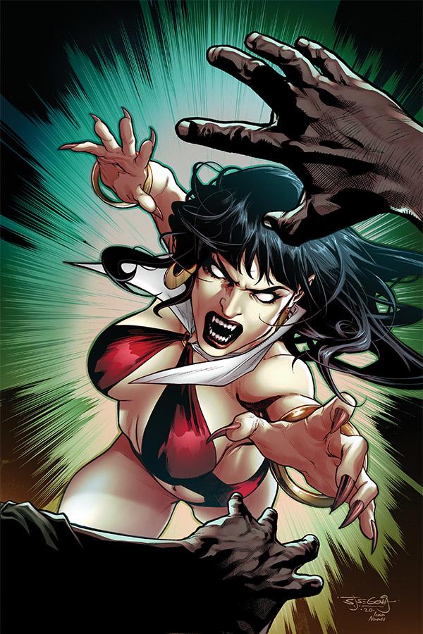 Vengeance Of Vampirella Vol 2 #6 Cover G Incentive Stephen Segovia Virgin Cover