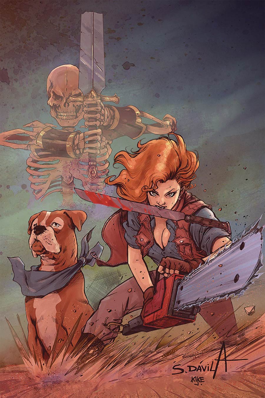 Death To The Army Of Darkness #2 Cover P Limited Edition Sergio Davila Virgin Cover