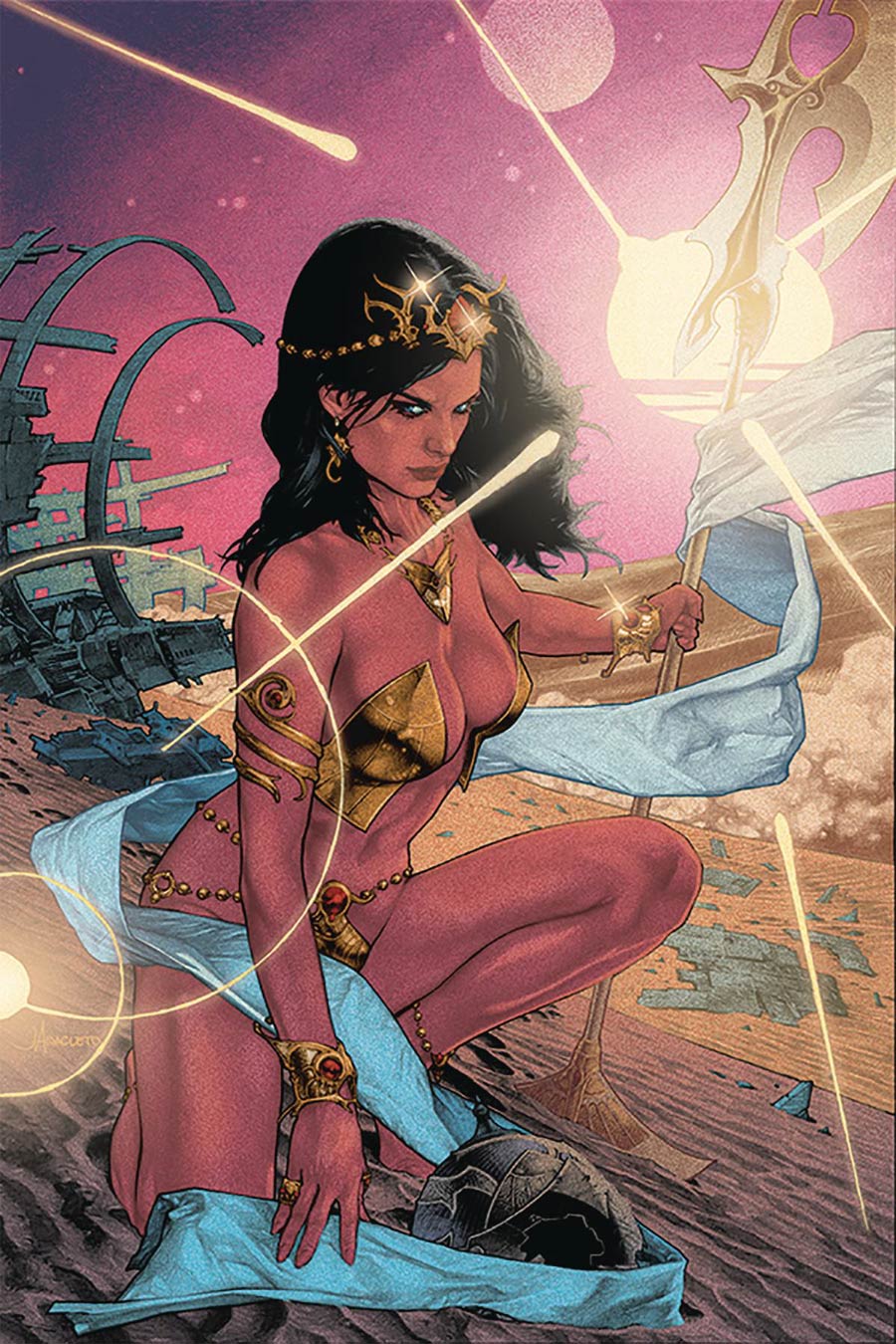 Dejah Thoris Vol 3 #4 Cover S Limited Edition Jay Anacleto Virgin Cover