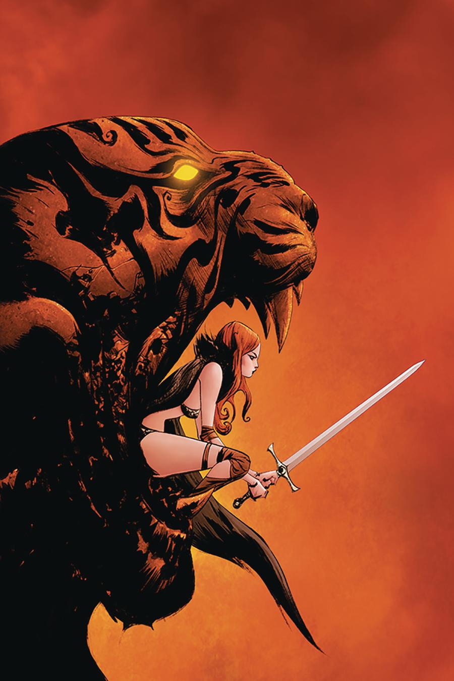 Red Sonja Vol 8 #14 Cover T Limited Edition Jae Lee Virgin Cover