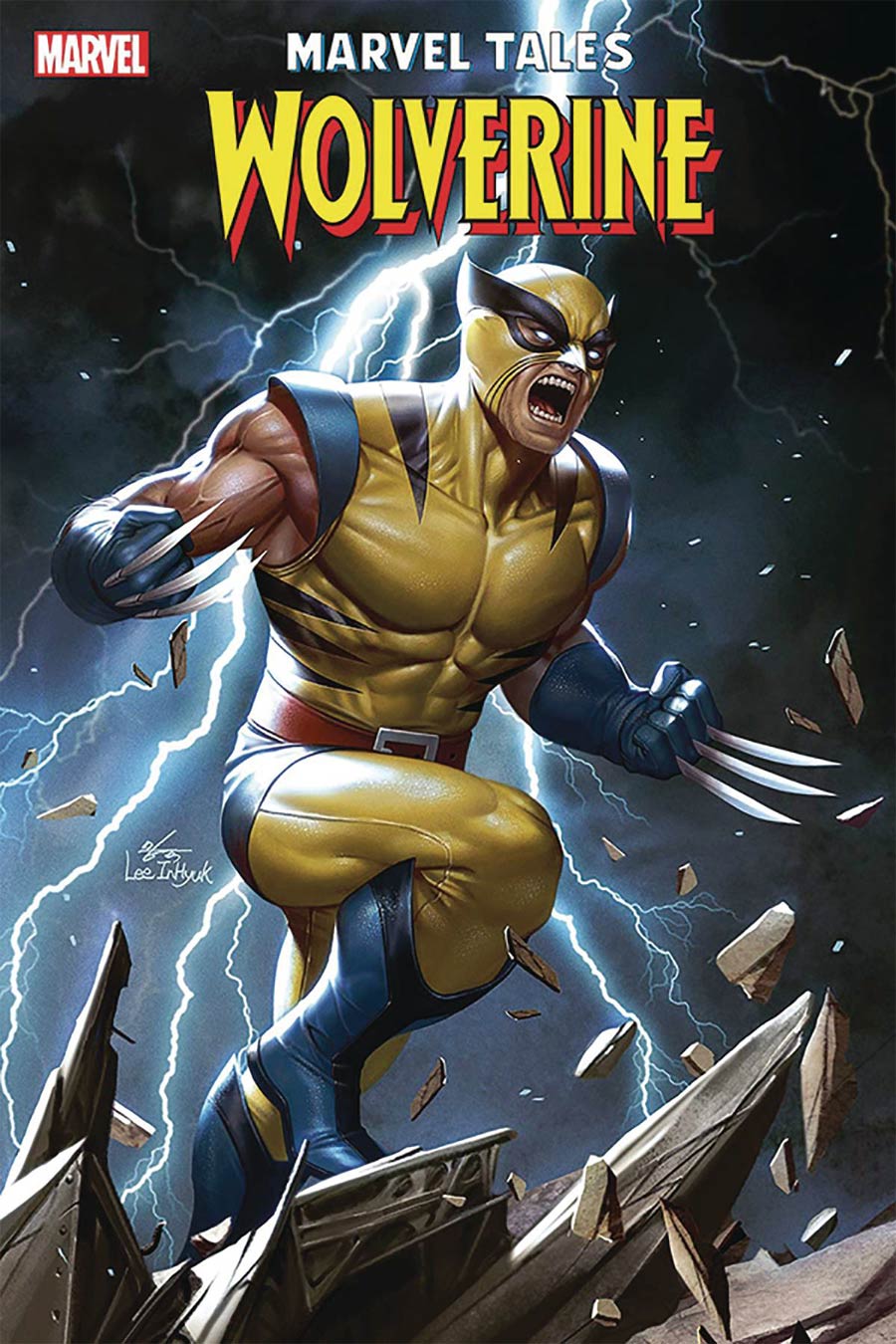 Marvel Tales Wolverine #1 Cover C DF Signed By Jim Lee