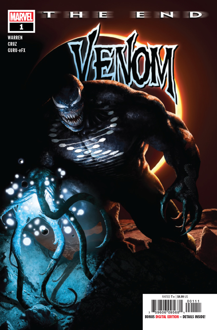 Venom The End One Shot Cover C DF Signed By Rahzzah