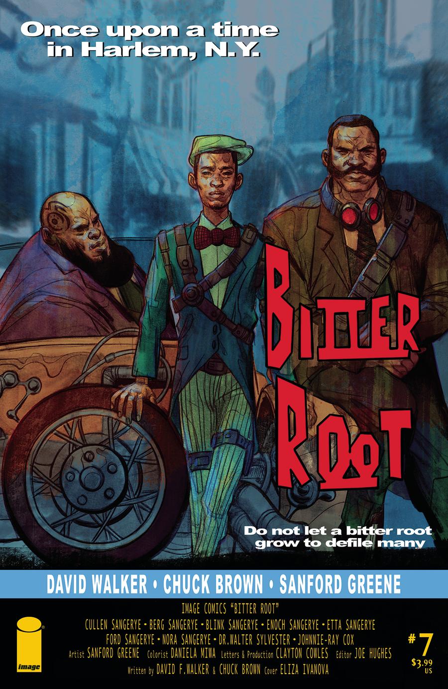 Bitter Root #7 Cover B Incentive Eliza Ivanova Variant Cover