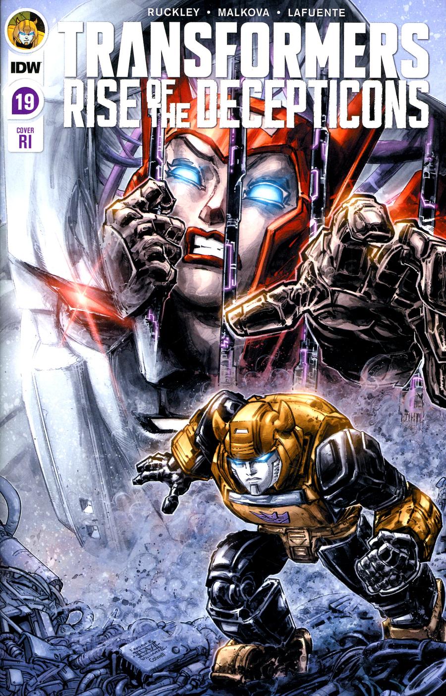 Transformers Vol 4 #19 Cover C Incentive Freddie E Williams II Variant Cover