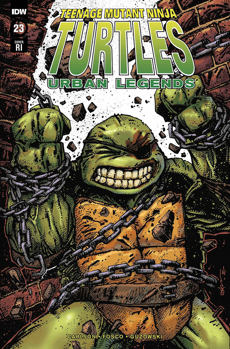 Teenage Mutant Ninja Turtles Urban Legends #23 Cover C Incentive Kevin Eastman Variant Cover
