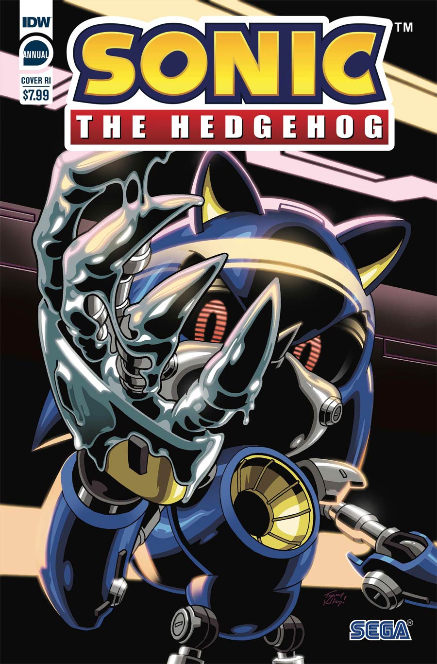 Sonic The Hedgehog Vol 3 Annual 2020 Cover C Incentive Tracy Yardley Variant Cover