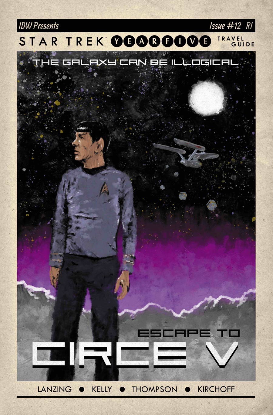 Star Trek Year Five #12 Cover B Incentive JJ Lendl Variant Cover
