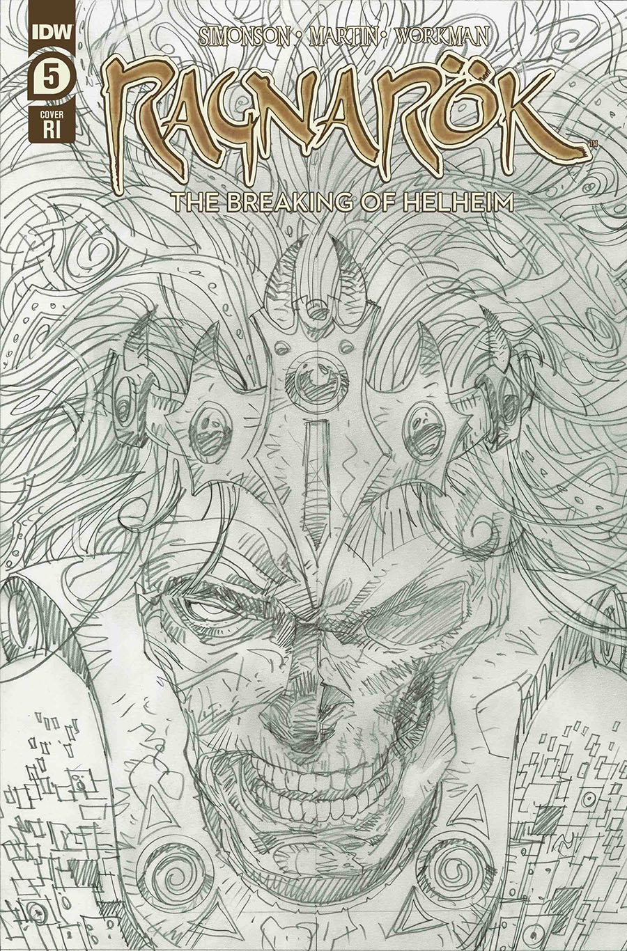 Ragnarok Breaking Of Helheim #5 Cover B Incentive Walter Simonson Variant Cover