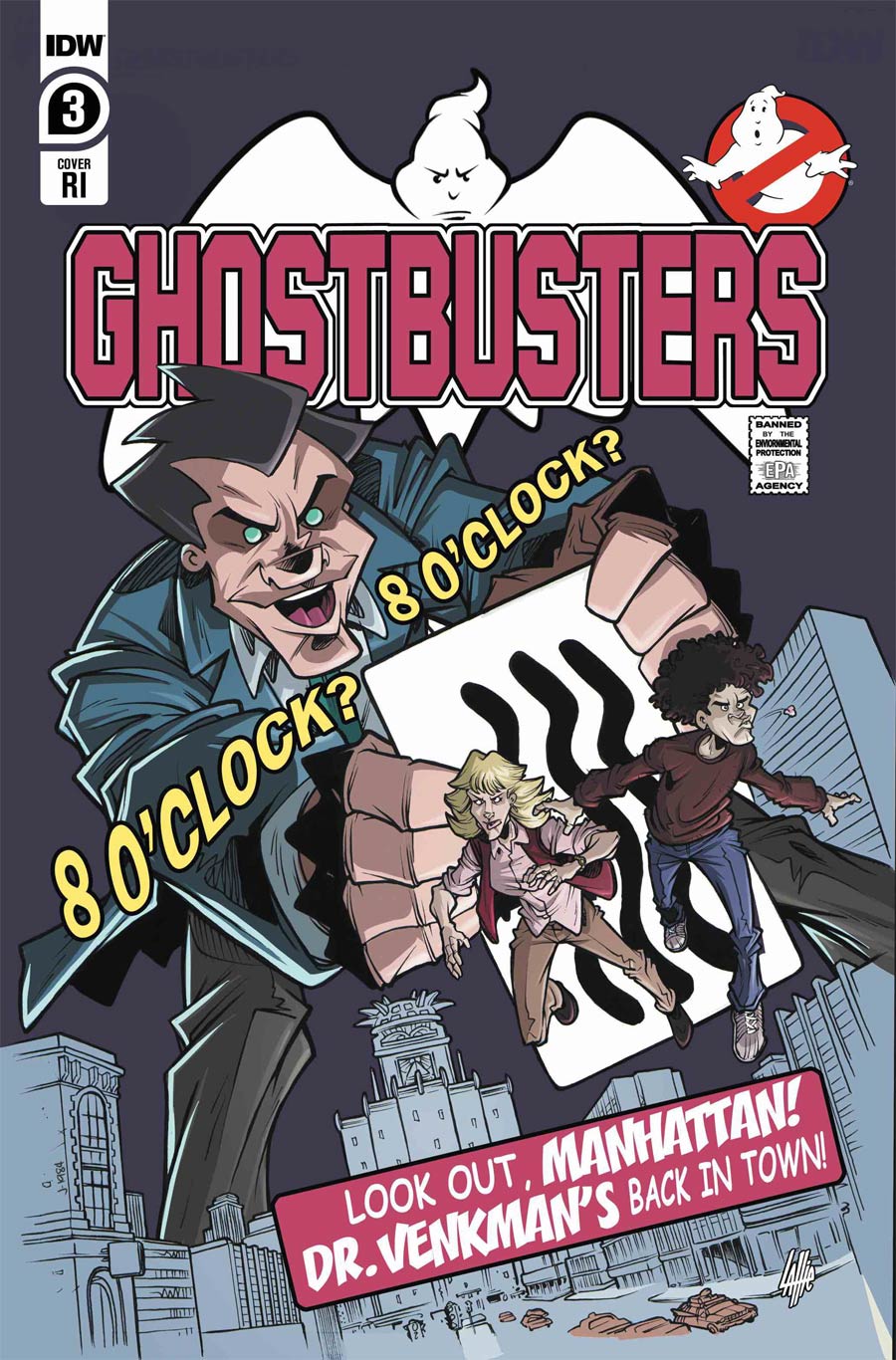 Ghostbusters Year One #3 Cover C Incentive Tim Lattie Variant Cover