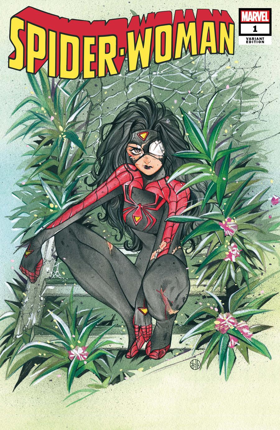 Spider-Woman Vol 7 #1 Cover K Incentive Peach Momoko Variant Cover