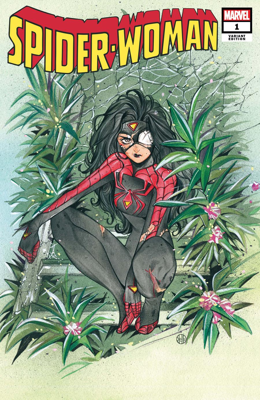 Spider-Woman Vol 7 #1 Cover K Incentive Peach Momoko Variant Cover