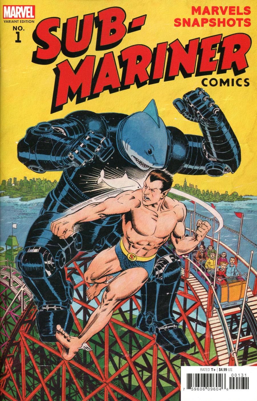 Sub-Mariner Marvels Snapshots #1 Cover C Incentive Jerry Ordway Variant Cover