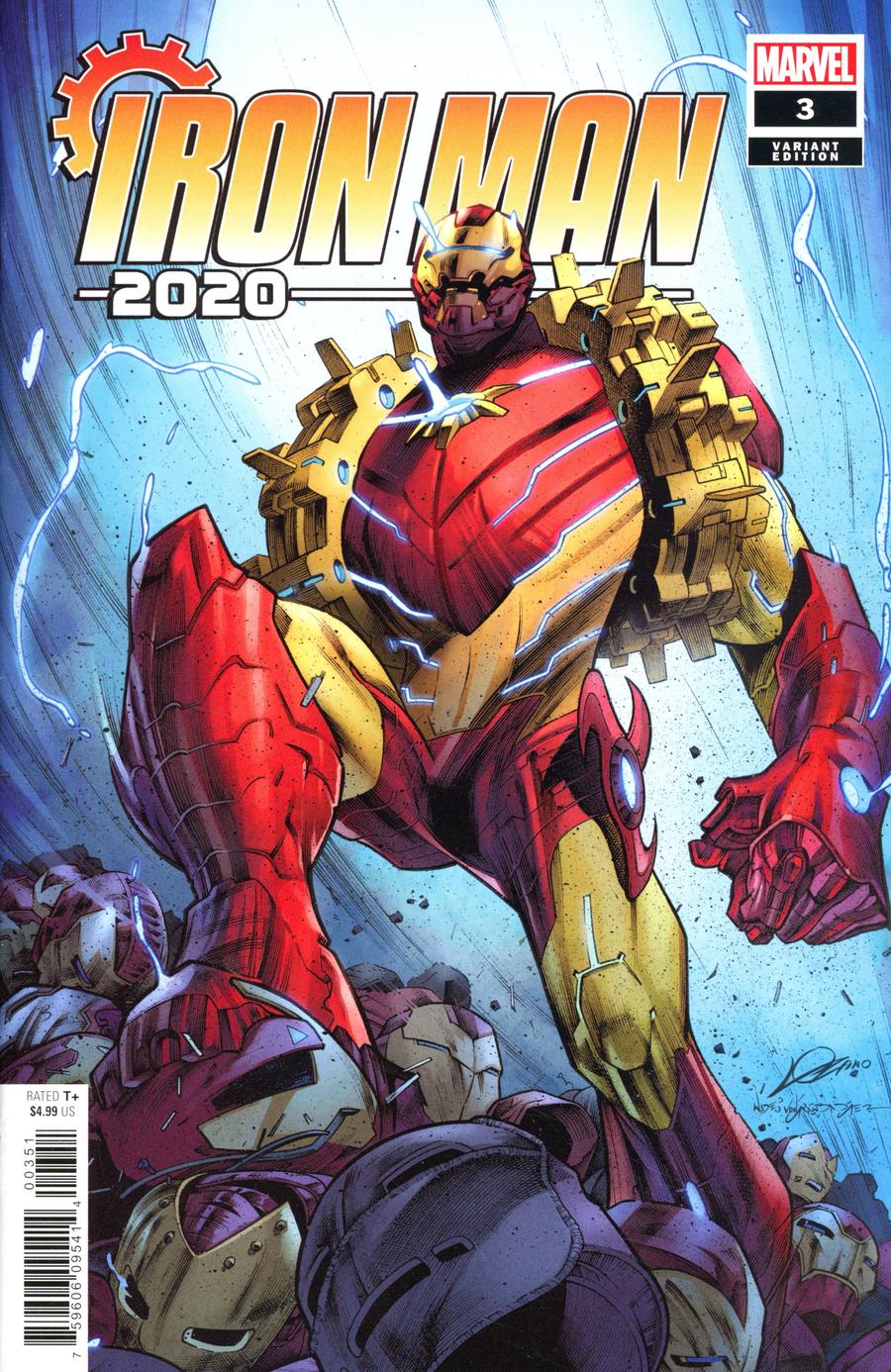 Iron Man 2020 #3 Cover E Incentive Alexander Lozano Variant Cover