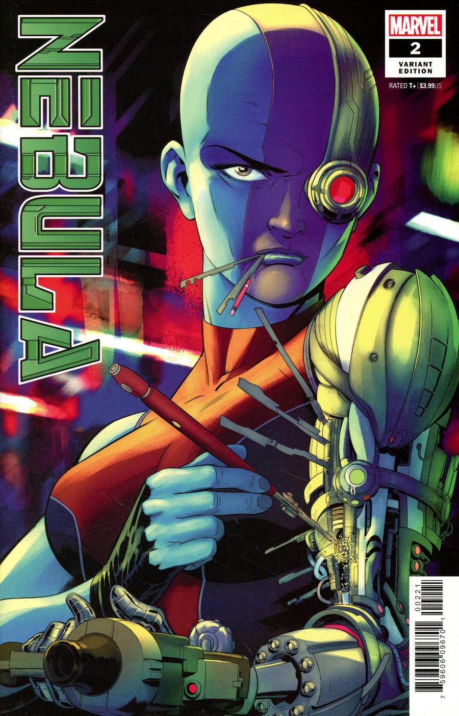 Nebula #2 Cover B Incentive Javier Rodriguez Variant Cover