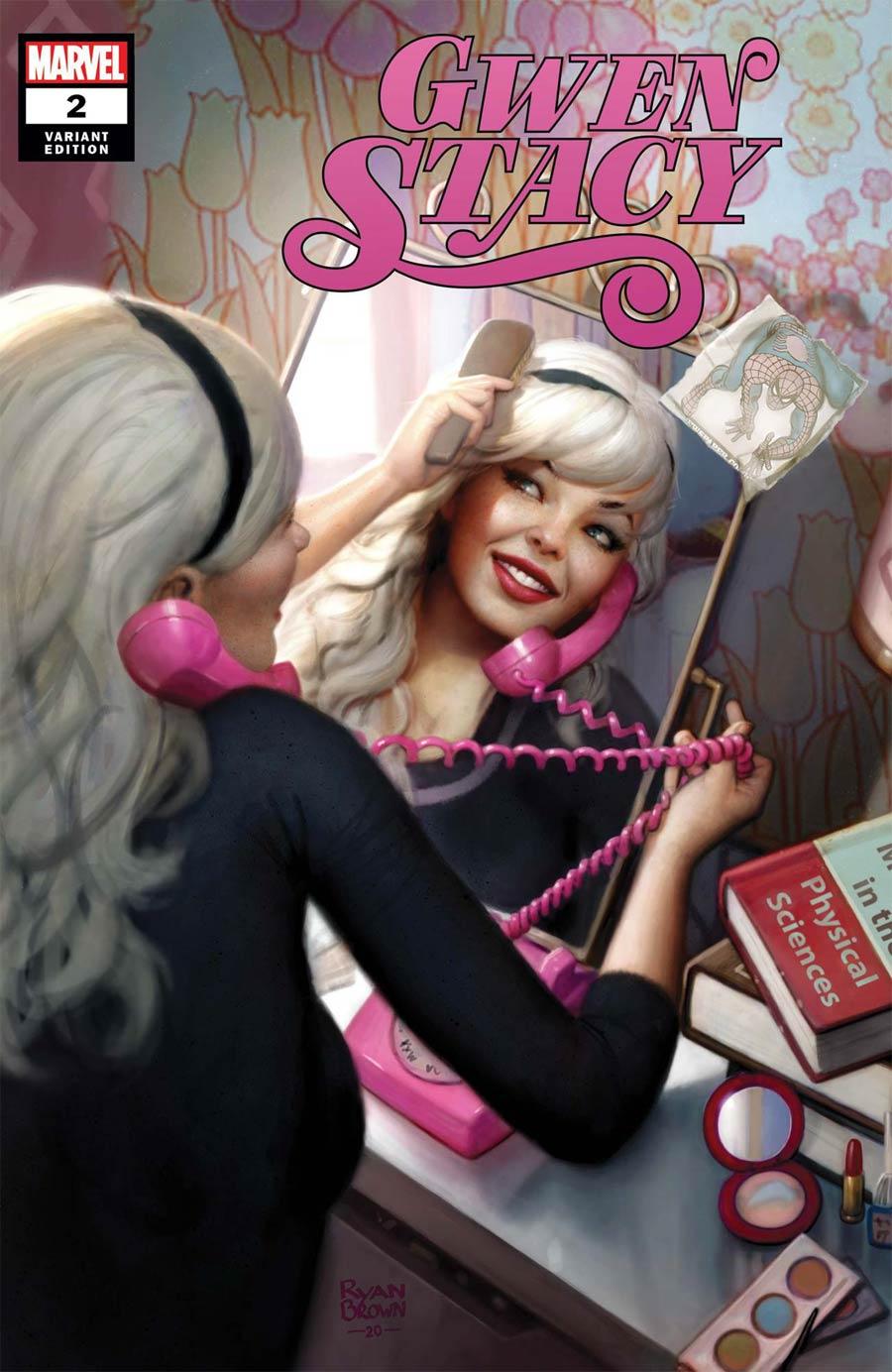 Gwen Stacy #2 Cover D Incentive Ryan Brown Variant Cover