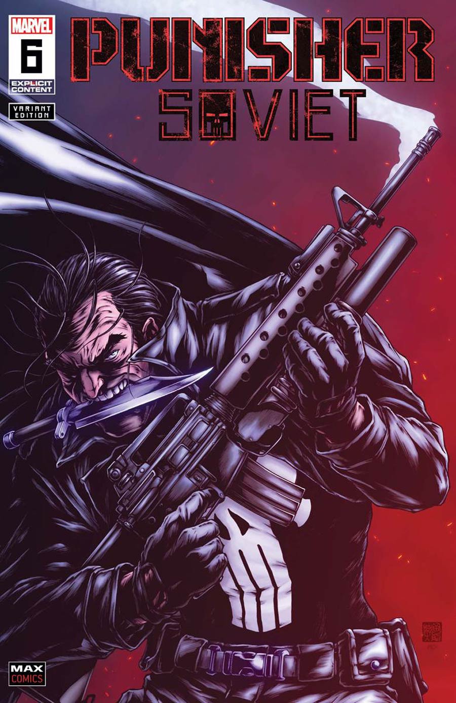Punisher Soviet #6 Cover B Incentive Takashi Okazaki Variant Cover