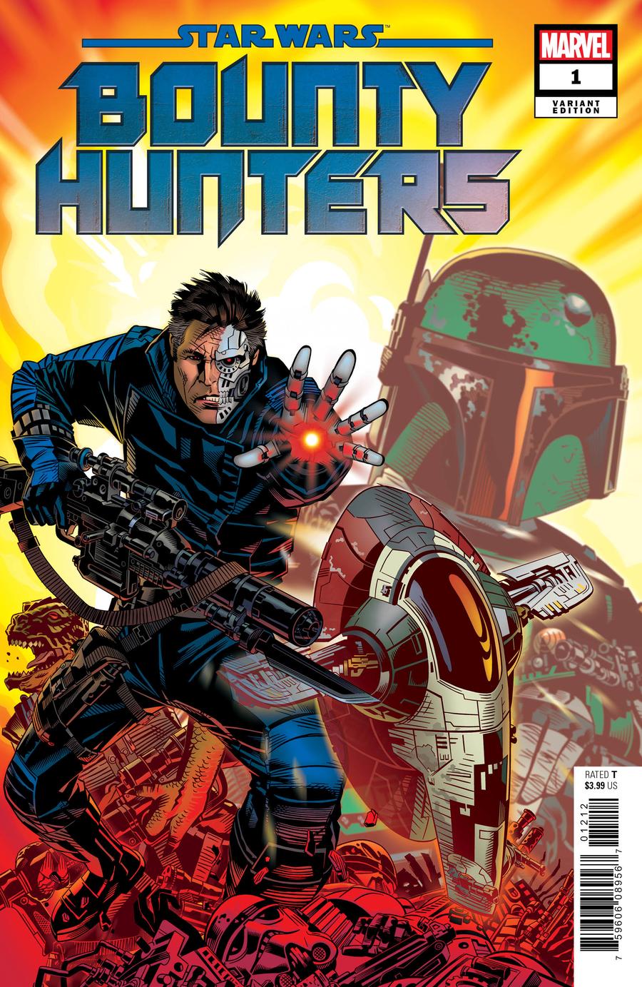 Star Wars Bounty Hunters #1 Cover E Incentive Michael Golden Variant Cover