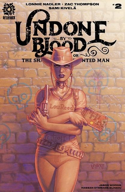Undone By Blood Or The Shadow Of A Wanted Man #2 Cover B Incentive Joseph Michael Linsner Variant Cover