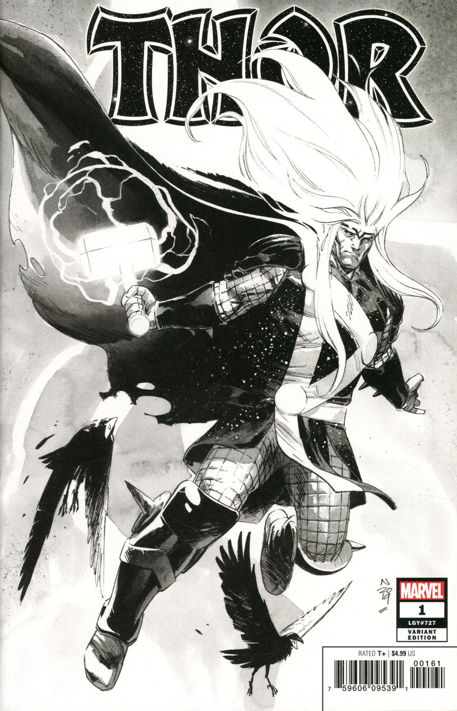 Thor Vol 6 #1 Cover S Incentive Nic Klein Party Sketch Cover