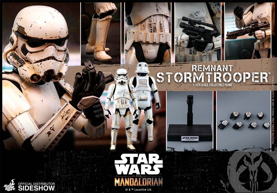 Star Wars The Mandalorian Remnant Stormtrooper Sixth Scale Figure