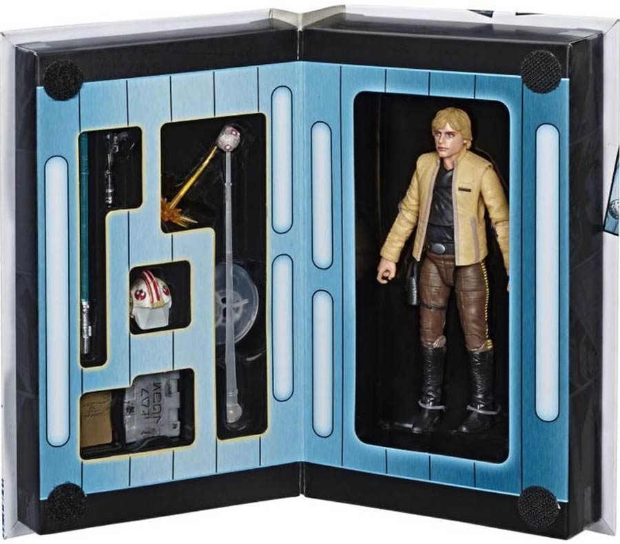 Star Wars Black Series Deluxe 6-Inch Action Figure - Convention Exclusive Luke Skywalker (Skywalker Strikes)