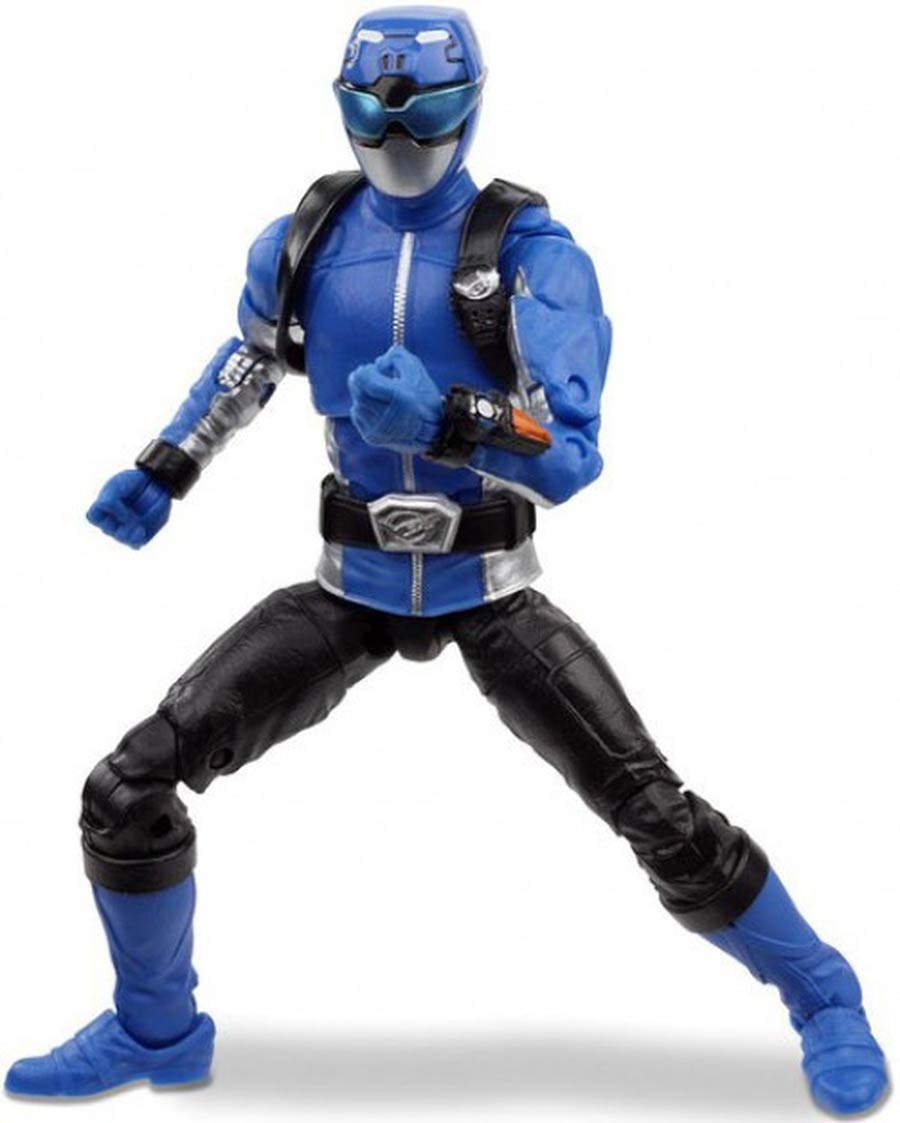 Power Rangers Lightning Series 6-Inch Action Figure - Beast Morphers Blue Ranger