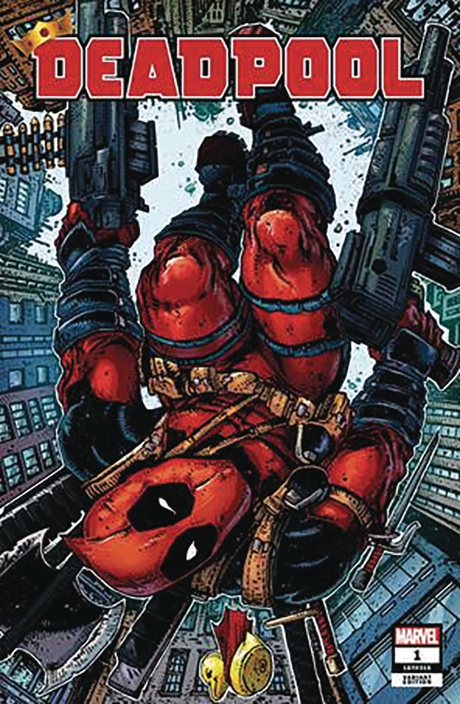 Deadpool Vol 7 #1 Cover K Clover Press Exclusive Kevin Eastman Variant Cover