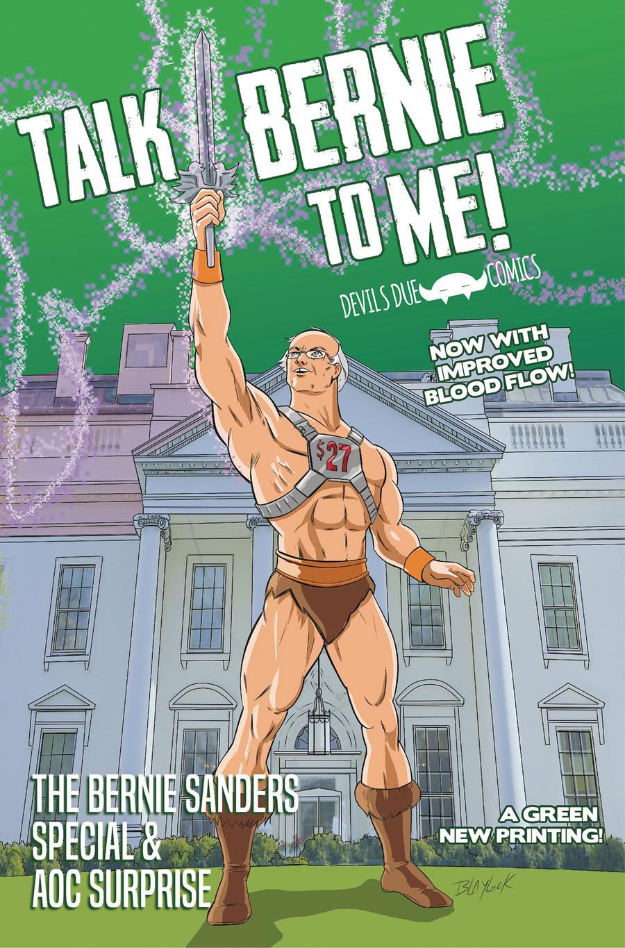 Talk Bernie To Me Bernie Sanders Special & AOC Surprise One Shot Cover B 2nd Ptg